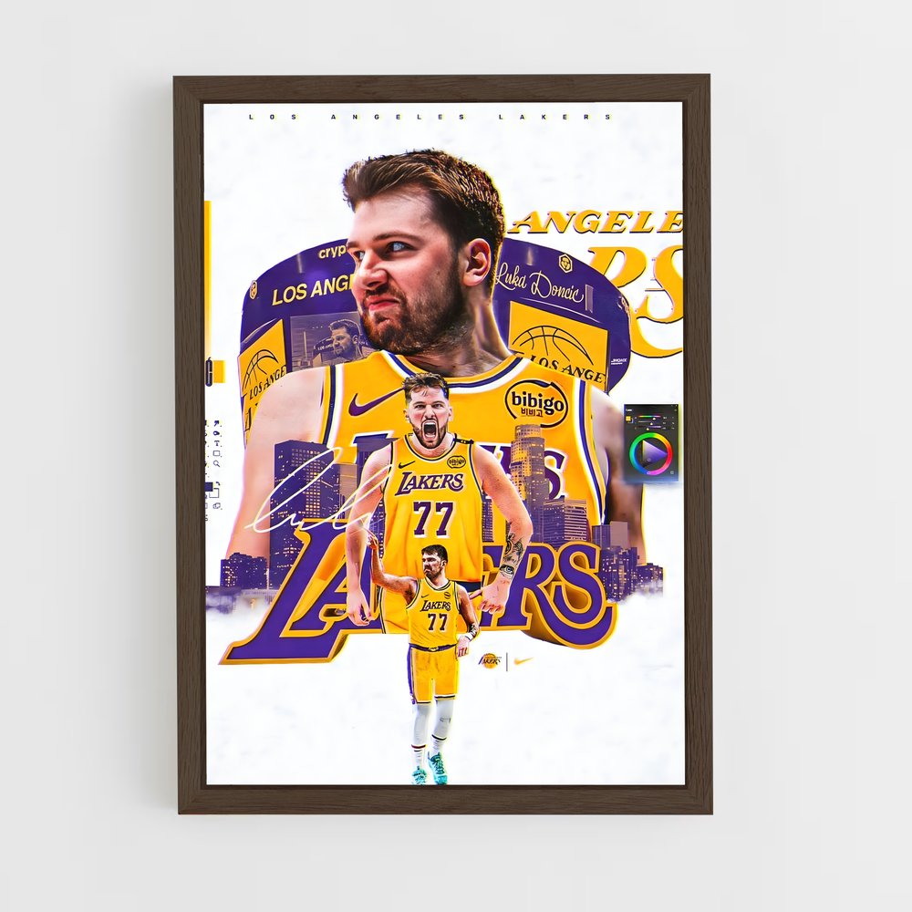 Poster Luka doncic – affiche Basketball (vue 5)